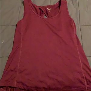 Old navy maroon atheltic top